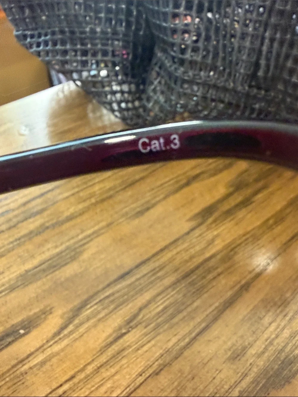 True Religion Black Cat-Eye Sunglasses with Gradient Purple Lenses